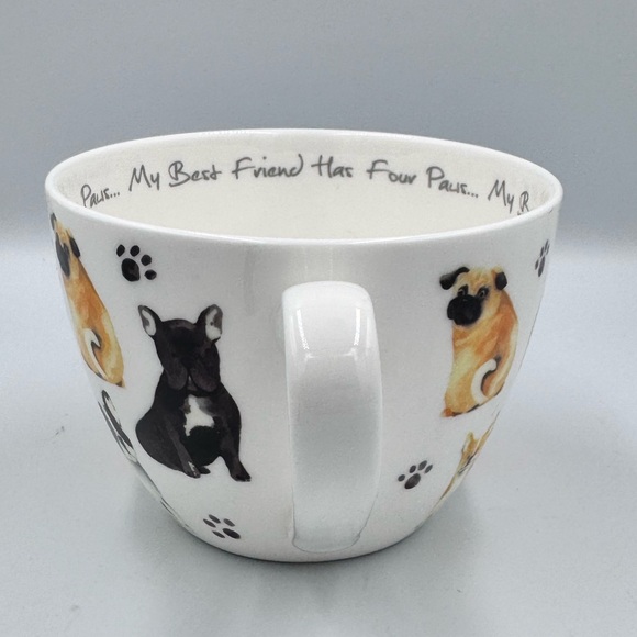 Portobello by Design “My Best Friend Has Four Paws” 20oz XL Coffee Mug - Picture 6 of 8